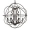 Cwi Lighting Campechia 9 Light Up Chandelier With Brown Finish 5465P36DB-9 - alternate 3